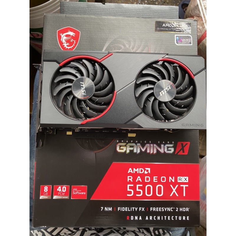 5500XT 8GB MSI GAMING X