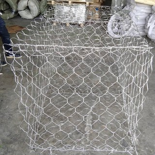 กล่องชุหิน กล่องเกเบี้ยน กล่องใส่หิน ลวดตาข่ายบรรจุหิน ตาข่ายกันหิน Gabion