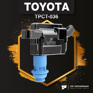 (ประกัน 3 เดือน) คอยล์จุดระเบิด TOYOTA 1JZ-GE / 2JZ-GE VVTI เครื่องเจ ตรงรุ่น 100% - TPCT-036 - TOP PERFORMANCE JAPAN...