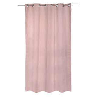 Door curtain CURTAIN PALE UV 135X220 PINK HLS Curtains, blinds Home &amp; Furniture ผ้าม่านประตู ผ้าม่าน EYELET HOME LIVING