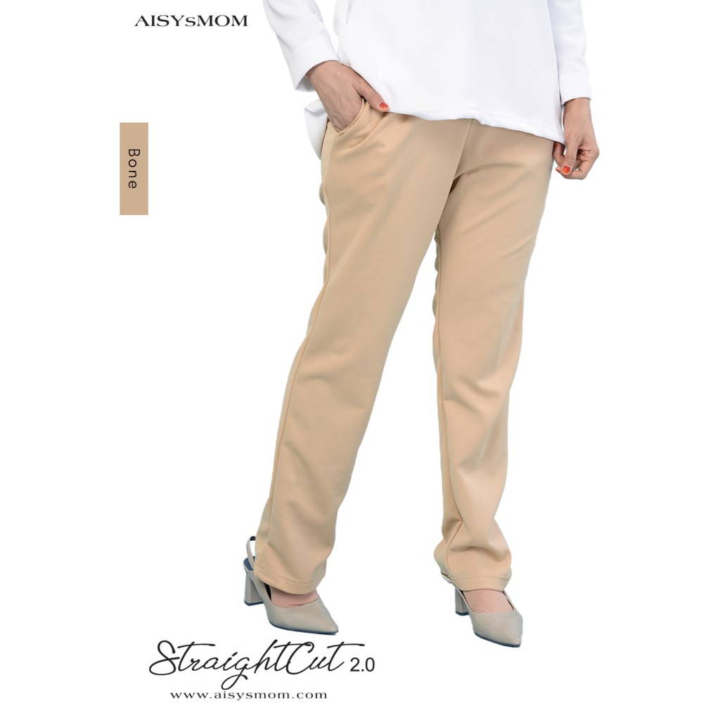 [ SAIZ XS/M ] [ AISYSMOM STRAIGHT CUT PANTS 2.0