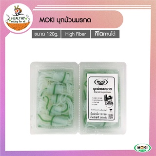 MOKI บุกม้วนมรกต 120g x1 บุกเพื่อสุขภาพ (FK0134-1) Emerald Konjac khots