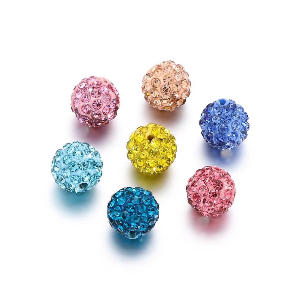 10pcs ลูกปัดคริสตัลไททาเนียมลูกปัดเพชร สามารถใช้สำหรับเครื่องประดับ DIY ทำสร้อยคอและสร้อยข้อมือ - รูปที่ 7