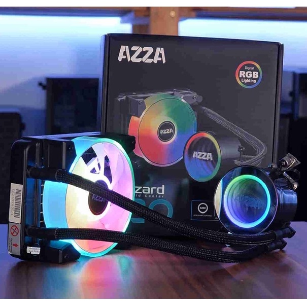 AZZA Blizzard 120 Liquid Cooler ARGB Sync 🧊 เย็นสุด สำหรับ CPU ทุกรุ่น 💯 for เกมมิ่งและโอเวอร์คล็อก 🔥