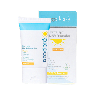 โปรโมชั่น : DEOdore ครีมกันแดดไฮยา คุมมัน กันน้ำ ผิวใสทันที SPF 50PAจำนวน 1กล่อง