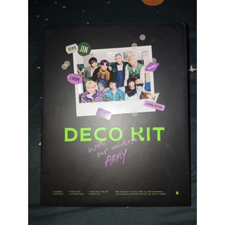 [พร้อมส่ง] BTS Deco kit official 100%