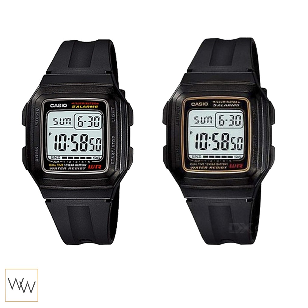 ของแท้  นาฬิกาข้อมือ Casio รุ่น F-201WA