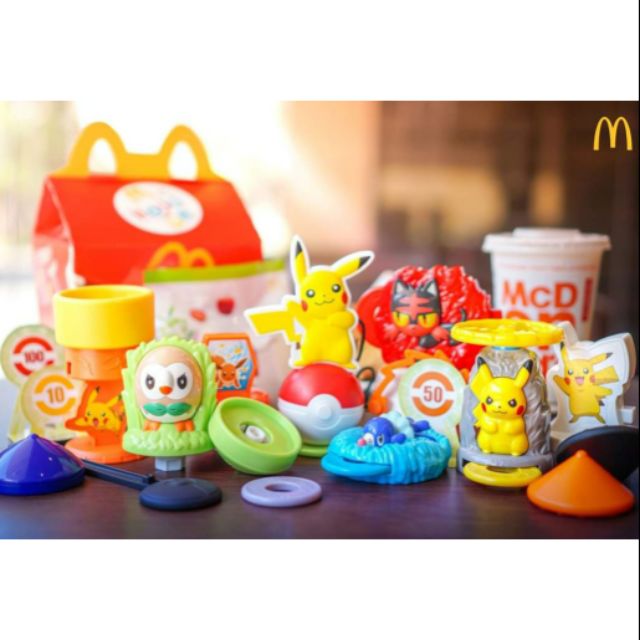 Happy Meal Pokemon Asia 2019 (ครบชุด ยังไม่แกะถุง) #Pokemon #McDonald's #แฮปปี้มีล #โปเกม่อน