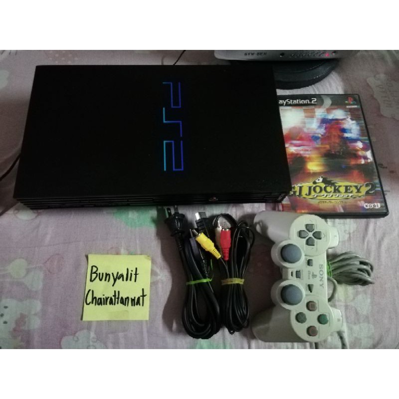 Ps2​ไฟ100เล่นแท้​ แถมแผ่นแท้1แผ่นคับ​ หัวอ่านลื่นๆ