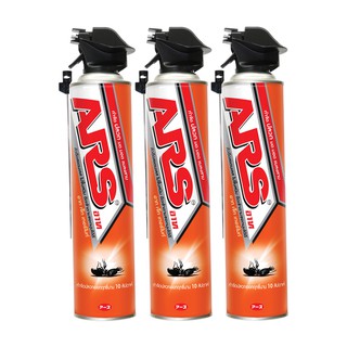 🔥สินค้าขายดี!! อาท เจ็ท เทอร์ไมท์ สเปรย์กำจัดยุงและแมลง 600 มล. x 3 กระป๋อง Ars Jet Termite Spray 600 ml x 3