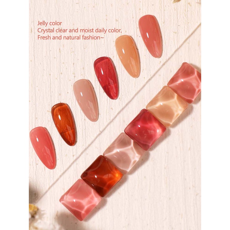 Gaoy ยาทาเล็บเจล รุ่น ไซรัป (รหัส E357-380), สีเจล GAOY สีทาเล็บเจล สีแน่น ขวดสวย ยาทาเล็บเจล สีเจลไซรัป สีเจลใสๆ สีเจลโทนสุขภาพดี เนื้อใสๆ ราคาถูก วุ้นสียาทาเล็บสด - รูปที่ 2