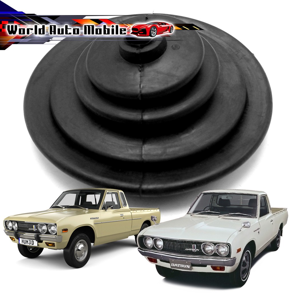 ยางครอบคันเกียร์ สีดำ Datsun  720 Pickup ปี 1980 - 1991