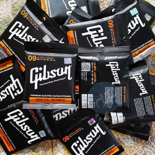 Gibson สายกีตาร์ไฟฟ้า ULTRA LIGHTS รุ่นG09 - 42 แถมฟรี ปิ๊ก 1 ชิ้น "1 ชุดครบ 6 เส้น"