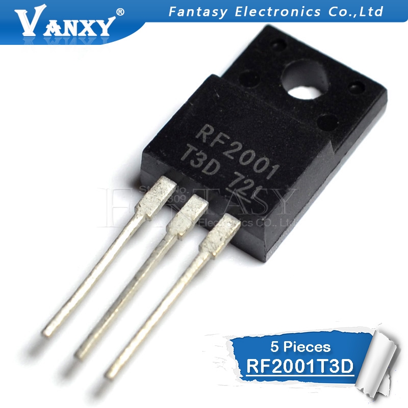 RF2001T3D 5PCS RF2001 TO-220F RF2001-T3D TO-220 pxb6 -T3D
