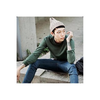 หมวกไหมพรม สุดเทห์ Beanie Unisex-P22-IVORY