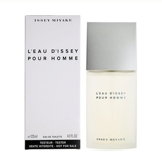 ISSEY MIYAKE LEau DIssey Pour Homme For Men EDT 125ml.(TESTER)