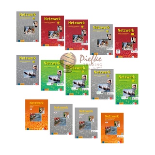 Netzwerk A1, A1.1, A2, A2.1, B1, B1.1 : Intensive Trainer, Course book, workbook, Audio-ROM, DVD-ROM  (นำเข้าของแท้100%)