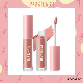 PINKFLASH ลิปสติก เนื้อลิควิดแมตต์ เม็ดสีแน่น กันน้ำ มีให้เลือก 14 สี.upbest