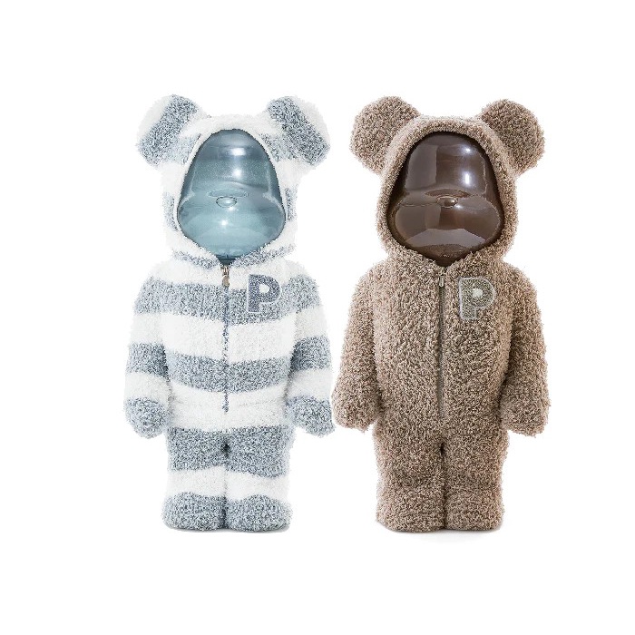 Bearbrick Gelato Pique Beige & Mint 1000%