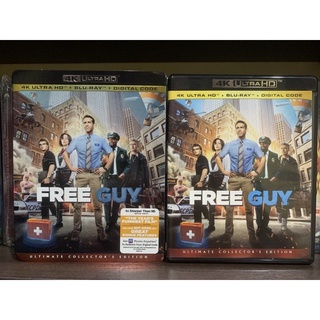 4k ultra hd + blu-ray แผ่นแท้ เรื่อง Free Guy หนังดีน่าสะสม