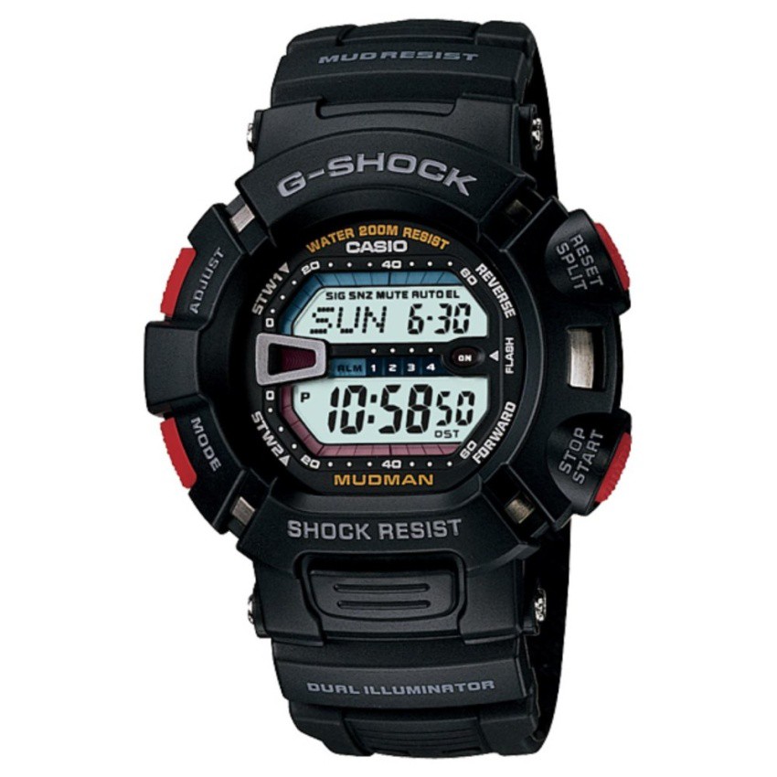 Casio G-Shock นาฬิกาข้อมือรุ่น Mudman G-9000-1VDR - ประกัน CMG 1 ปี
