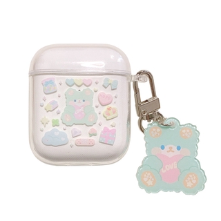 โปรโมชั่น : เคสหูฟังซิลิโคน แบบนิ่ม ลายการ์ตูน สำหรับ AirPods12 Airpods Pro