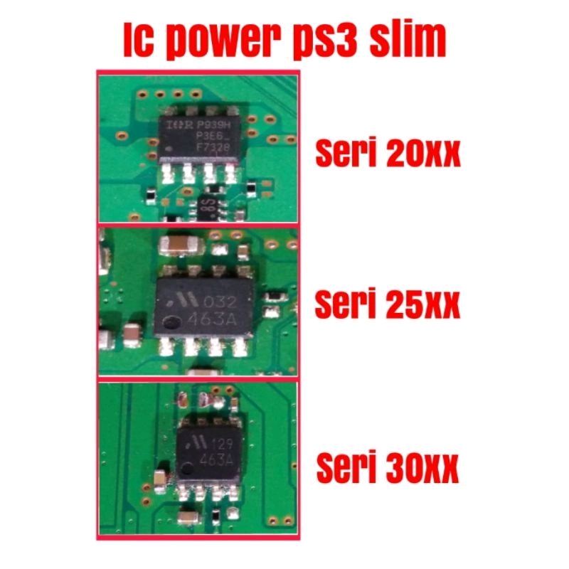 Ic POWER PS3 SLIM All Series SLIM 20 25 30 Shopee Thailand
