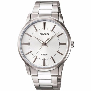 CASIO Standard นาฬิกาข้อมือผู้ชาย สีเงิน สายสแตนเลส รุ่น
MTP-1303D-7AVDF