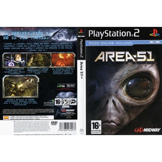 แผ่นเกมส์ PS2 Area 51   คุณภาพ ส่งไว (DVD)
