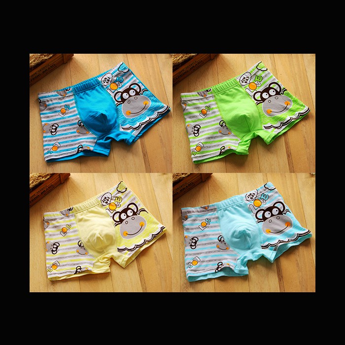 Monkey In Love Import กางเกงบ็อกเซอร์เด็กชาย / PAX (ZH-CDU032)