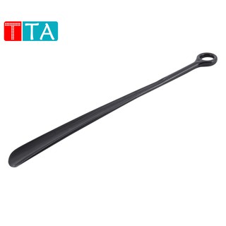 18.5inch Plastic Extra Long Handle Shoe Horn Shoehorn Flexible Easy S TATH