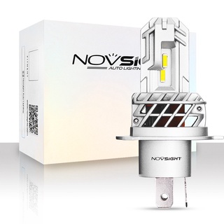 NOVSIGHT Motorcycle Headlight H4 Led 5000LM 6000K 25W Hi-Lo Lights