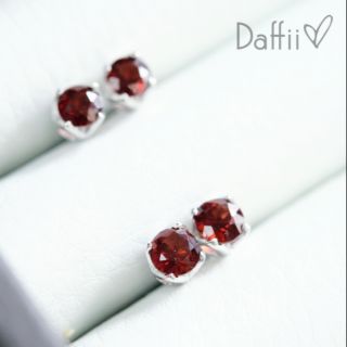 Daffii Solitaire Gem Earring - ต่างหูพลอยแท้