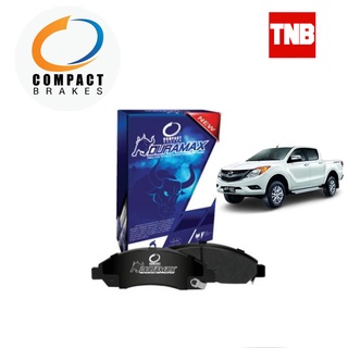 Compact Duramax เบรกกระทิง ผ้าเบรคหน้า Mazda BT50 PRO 2wd 4wd มาสด้า บีที50 โปร  ปี 2012-2018