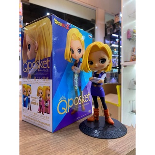 dragon ball z q posket android 18  banpresto มือ1