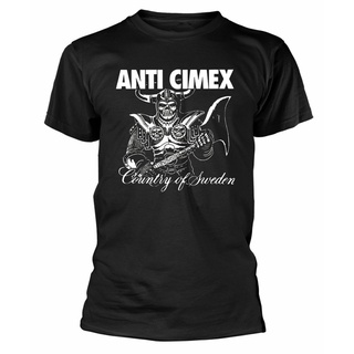 [COD]เสื้อยืดคลาสสิก ลายวงร็อคเมทัล Anti Cimex Country of Swedan สําหรับผู้ชาย NCmlfp24DNoofj25