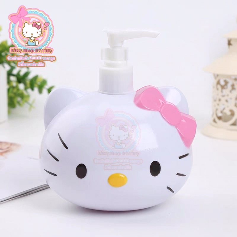 ขวดปั้มคิตตี้ Hellokitty ขวดสเปรย์คิตตี้ ขวดหัวปั้มคิตตี ขวดปั๊มคิตตี้ ขววปั้มลายการ์ตูน ขวดคิตตี้ ราคา ถูกที่สุด ดีลบีเคเค แกลเลอรีภาพที่ 2