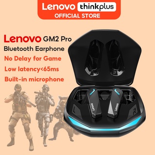 Lenovo GM2 Pro หูฟังเกมมิ่งไร้สาย บลูทูธ 5.3 ความล่าช้าต่ํา &lt;65ms พร้อมไมโครโฟน ไม่ล่าช้า สําหรับเล่นเกม