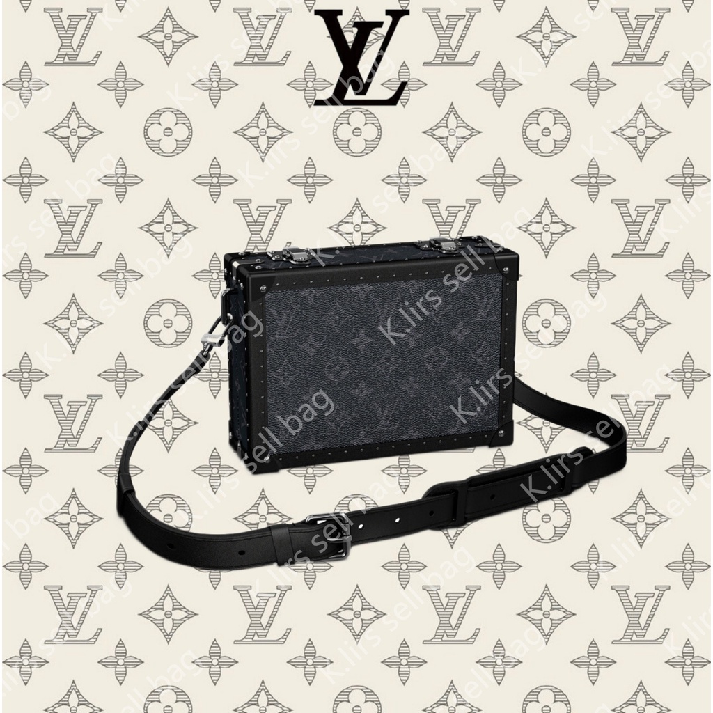 Louis Vuitton/ LV/ CLUTCH BOX เคสแข็งขนาดเล็ก/ กระเป๋าสะพายข้าง