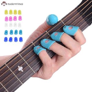 ✡MT✡ 12 Pcs Thin Medium Celluloid Guitar Thumb Picks Finger Picks Plectrum Band