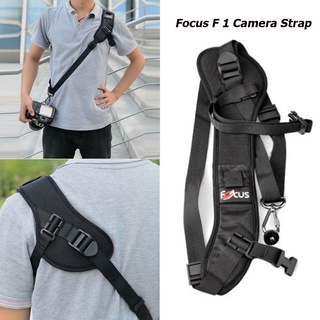 【Good_luck1】Focus F1 Camera Strap  สายสะพายกล้องกันลื่นสายคล้องไหล่ กล้อง Mirrorless DSLR SLR for Canon Nikon SONY