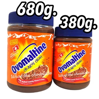 ราคาOvomaltine crunchy cream แยมโอวัลติน 380g./680g.