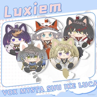 Sy7 พวงกุญแจ จี้ตุ๊กตาอนิเมะ Vtuber Vox Luca Mysta Shu Ike YS7