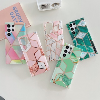 เคสโทรศัพท์มือถือ ลายหินอ่อน สําหรับ Samsung S9 Plus S9 S10 S8 Plus A72 A53 A33 A52 A32 A21S A70 A50 A30S A50S