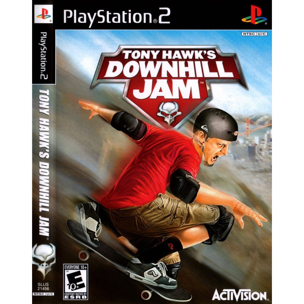 แผ่นเกมส์ Tony Hawk's Downhill Jam PS2 Playstation2 คุณภาพสูง ราคาถูก