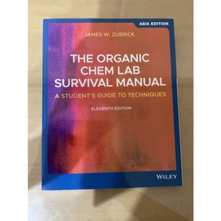 Organic Chemistry Survival: Learning Manual, 11th Edition, Asia Edition by Zubrick (Wiley Textbook)