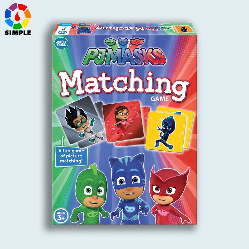 PJ Masks Matching Game Card Game