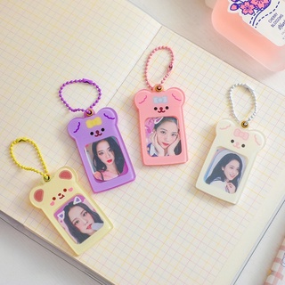 (พร้อมส่ง) พวงกุญแจสำหรับใส่รูป frame keyring🎀