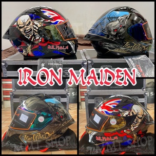 หมวกกันน็อคแบบเต็มใบ BILMOLA IRON MAIDEN LIMITED EDITION 2022