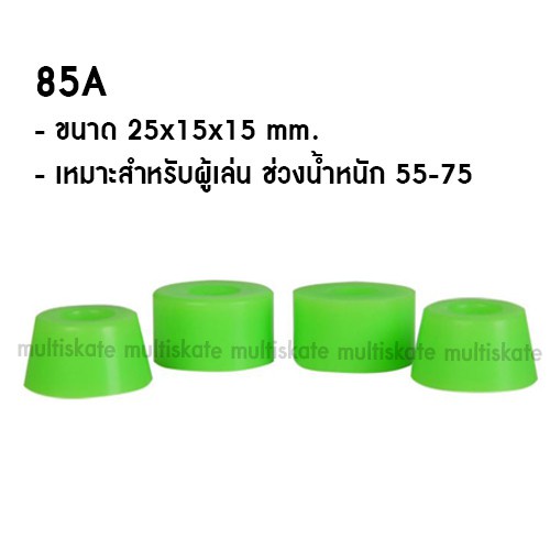 №▣[พร้อมส่ง] บุชชิ่ง 85A / 90A  Bushing สำหรับเซิร์ฟสเก็ต Surfskate ลูกยางทรัค บูชชิ่ง Skateboard Bu